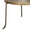 Elda Side Table - Brass - Safavieh. - 4 of 4