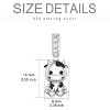 Sterling Silver Animal Charm Collection for Jewelry Making, Includes Cow, Elephant, Fox, Cat, Bee and More - 4 of 4