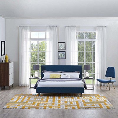 Modway Nahia Geometric Maze 8x10 Area Rug