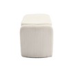 PAGED House Hold Storage Ottoman Bench Upholstered Fabric Foot Stool with Safety Hinge for Family Room, Hallway - 4 of 4