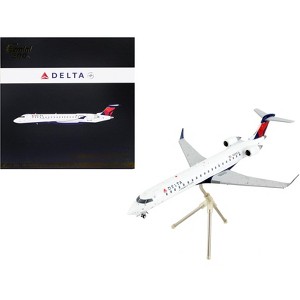 Bombardier CRJ700 Commercial Aircraft "Delta Air Lines" White with Blue and Red Tail 1/200 Diecast Model Airplane by GeminiJets - 1 of 3