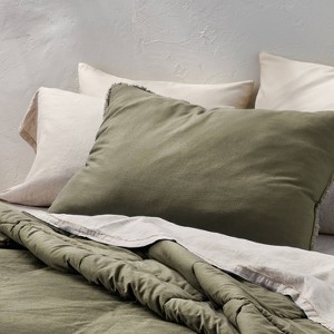 King Euro Heavyweight Linen Blend Throw Pillow - Casaluna™ - 1 of 3