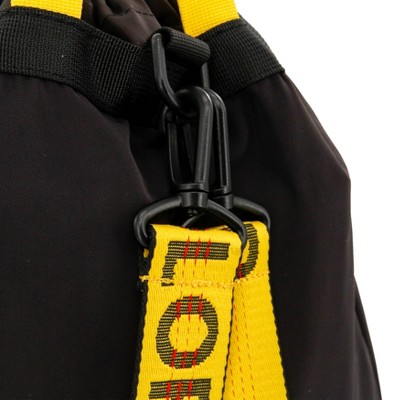 JWorld Mod Drawstring 18" Backpack - Black/Yellow — фото 4