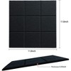 Maison Large Felt Self Adhesive Cork Board Tiles w/30 Push Pins Photos Memo Board Bulletin Board 12"x12" - 6 Pack - 2 of 4