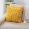 REGALWOVEN 4 Pcs Modern Solid Texture Throw Pillow Covers - 2 of 4