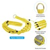 Unique Bargains Handmade Macrame Hanging Plant Flower Pot Hanger 35 Inch Yellow - 4 of 4