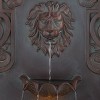 John Timberland Lion Head Rustic 2 Tier Outdoor Wall Water Fountain with LED Light 31 1/2" for Yard Garden Patio Home Deck Porch Exterior Balcony - image 3 of 4