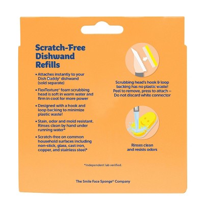 Scrub Daddy Dish Daddy Dish Wand Refill - Unscented - 4ct