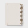 Twin Wire 6"x8" Undated Planner Pink Leatherette - up&up™ - 4 of 4