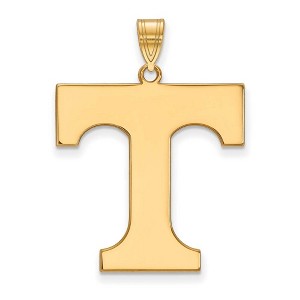 Black Bow Jewelry 14k Yellow Gold Tennessee Volunteers NCAA Extra Large Pendant - 1 of 3