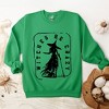 Simply Sage Market Women's Graphic Sweatshirt Witches Be Crazy Rectangle - 3 of 4