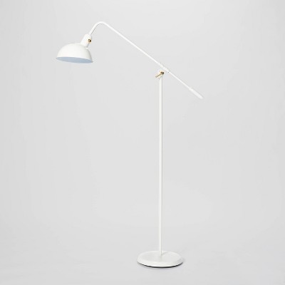 Cantilever Floor Lamp (Includes LED Light Bulb) White - Threshold™ designed with Studio McGee