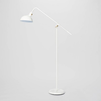 Cantilever Floor Lamp (Includes LED Light Bulb) White - Threshold™ designed with Studio McGee