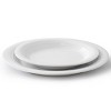 Gibson 16 Piece Round Stoneware Dinnerware Set in White - 3 of 4