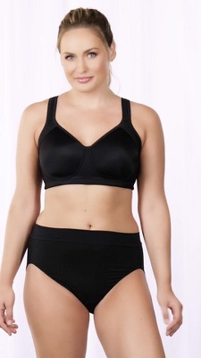 Vanity Fair Women's Sport Full Figure Wirefree Bra 71500, Midnight  Black_Feather Grey, 40B : : Clothing, Shoes & Accessories