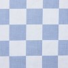 LunaLulinlk Blue Check Printed Fabric Shower Curtain, 72" x 72" - 2 of 4