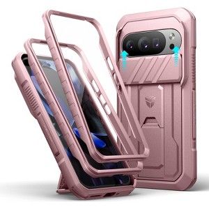 Dexnor for Google Pixel 10/10 Pro Case with Slide Camera Cover & 2 Front Frames Shockproof Protective Cover - 1 of 3