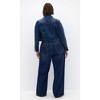 Women's Plus Size Classic Denim Jacket - denim | CITY CHIC - 4 of 4