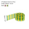 Unique Bargains Dollhouse Home DIY Decorative Miniature Ornament Wood Picket Fence - 2 of 4