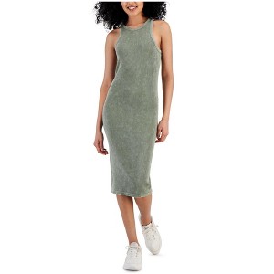 Crave Fame Womens Ribbed Seamless Midi Dress - 1 of 1