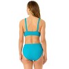 Anne Cole Women's Live In Color Textured Shirred Soft Band Bralette Bikini Swim Top - 2 of 4