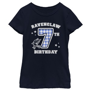 Girl's Harry Potter Ravenclaw 7th Birthday T-Shirt - 1 of 4