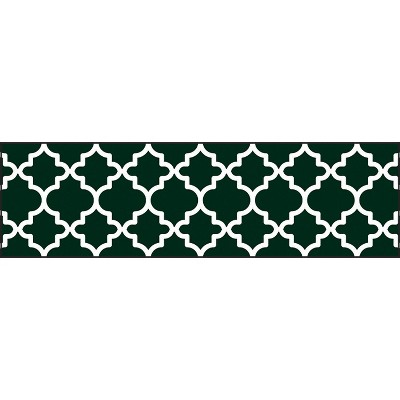 Trend enterprises Inc Border Moroccan 35-3/4'Wx2-3/4"H BK/W 85170