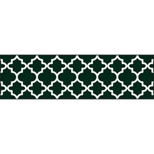 Trend enterprises Inc Border Moroccan 35-3/4'Wx2-3/4"H BK/W 85170 - 1 of 1