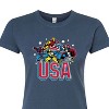 Women's - Marvel - USA Fitted Graphic T-Shirt - 2 of 3
