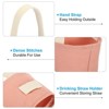 Unique Bargains Reusable Portable Canvas Coffee Cup Sleeve for Hiking 3 Pcs - 4 of 4