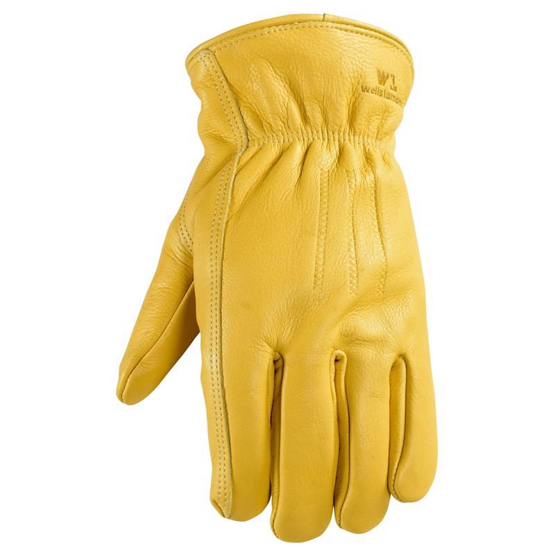 Wells Lamont Men's Cold Weather Gloves Tan/Yellow L 1 pair, 1 of 2