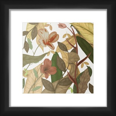 13" x 13" Matted to 2" Babylon Picture Framed Black - PTM Images