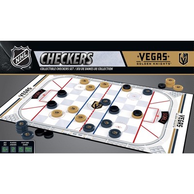 MasterPieces NHL Vegas Golden Knights Checkers Board Game