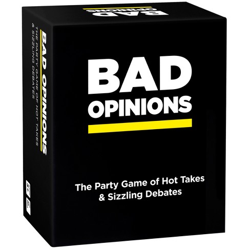 Bad Opinions - The Family Party Game Of Hot Takes & Sizzling Debates ...