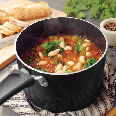 Tramontina 11-Piece Gray Aluminum Nonstick Nesting Cookware Set
