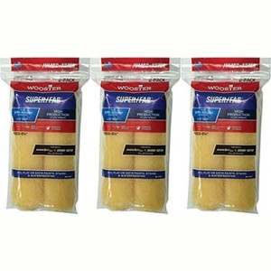 Wooster 6.5" Jumbo-Koter Super/Fab 1/2" Nap 3 Sets Of 2-Pack Roller Cover # RR301-6.5-3PK - 1 of 3