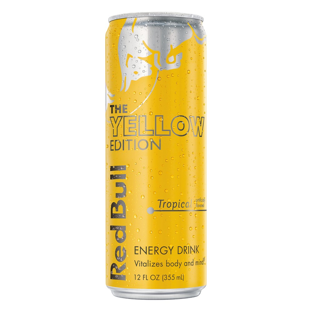 UPC 611269115482 product image for Red Bull Yellow Edition Tropical Punch Energy Drink - 12 fl oz Can | upcitemdb.com