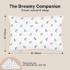 KeaBabies Toddler Pillow with Pillowcase, 13X18 Soft Organic Cotton Toddler Pillows for Sleeping, Kids Travel Pillow Age 2-5 - 3 of 4