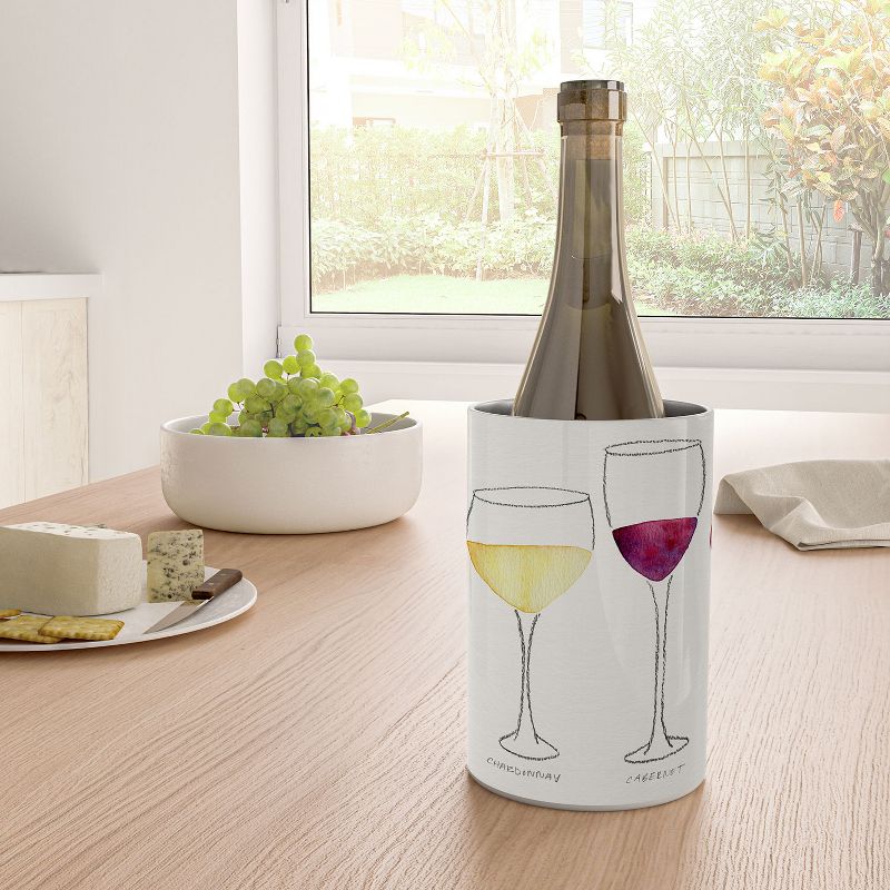 Cat Coquillette Wine Collection Wine Chiller - Deny Designs, 2 of 3