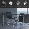 Costway Set of 2 Office Waiting Room Chairs for Reception Conference Area - 4 of 4