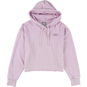 Skechers Womens Washed Crop Hoodie Sweatshirt - 1 of 2