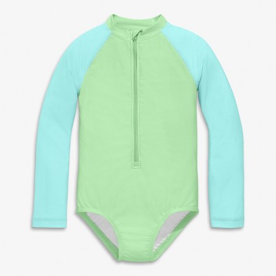 Primary Kids Long Sleeve One-Piece Baseball Rash Guard