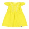 Mixed Up Clothing Vestito Baby Dress Set - Blazing Yellow - 3 of 4