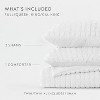 Seersucker Textured Comforter Set, All-Season Down Alternative – Ultra Soft & Lightweight – 3-Piece Set - Becky Cameron - 4 of 4