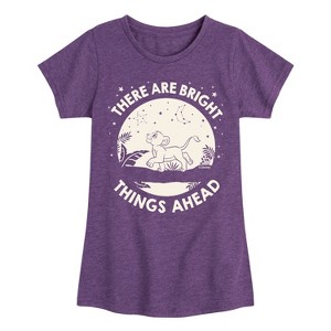 Girls' - Disney - There Are Bright Things Ahead Fitted Short Sleeve Graphic T-Shirt - 1 of 4