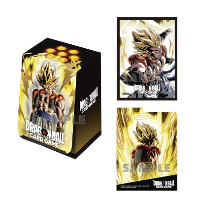 gogeta card sleeves Dragon Ball Super Game 64ct Official Card quality plastic Bandai Dragon Ball Super TCG: