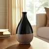 Sagebrook Home Ceramic Vase Contemporary Two-Tone Teardrop Shaped Vase Decorative Table Accent - 3 of 4