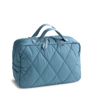Vera Bradley Women's Outlet Ultralight XL Cosmetic Bag Bluestone