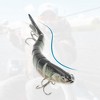 Unique Bargains Freshwater Lifelike Catfish Fishing Lures 3D Eyes for Enhanced Attraction 3 Pcs - 4 of 4