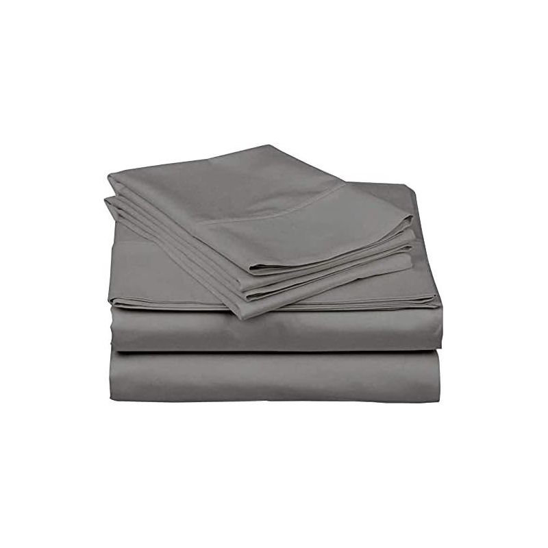 Noble House 100% Cotton 4Pc Sheet Set 300 Thread Count Breathable Naturally Cool Soft Cotton Sheets 18" Deep Pockets, 2 of 4